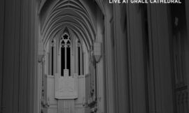 Branford Marsalis and a Fire Engine, in Grace Cathedral.